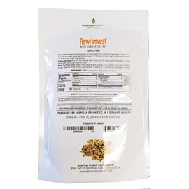Raw Garden Canary Seed (Alpiste) (1 Pack 4 lbs) For Human Consumption, Silica Fiber Free.