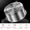Steamer Basket Insert, Stainless Steel Steamer Insert for Pot, Steamer