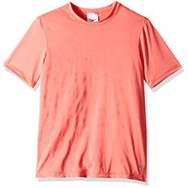 Speedo girls Short Sleeve 7714046-P, girls, Short Sleeve, 7714046, Tropical Glow, X-Small