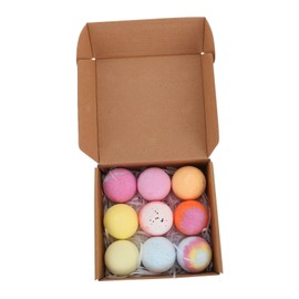minkissy 9pcs Bath Balls Essential Oil Natural Bath for Home (random Color)