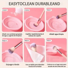 Brochas Maquillaje Profesional Y Herramientas Cosméticas 42p
