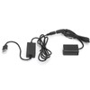 NPFW50 Dummy Battery DC Coupler Power Adapter with USB Drive