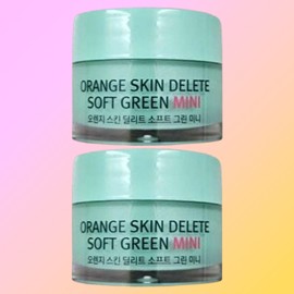 2 pcs Bonamedusa Orange Skin Delight Soft Green Primer Mini 10g / 2개 보나메두사 오렌지 스킨 딜리트 소프트 그린 프라이머 미니 10g