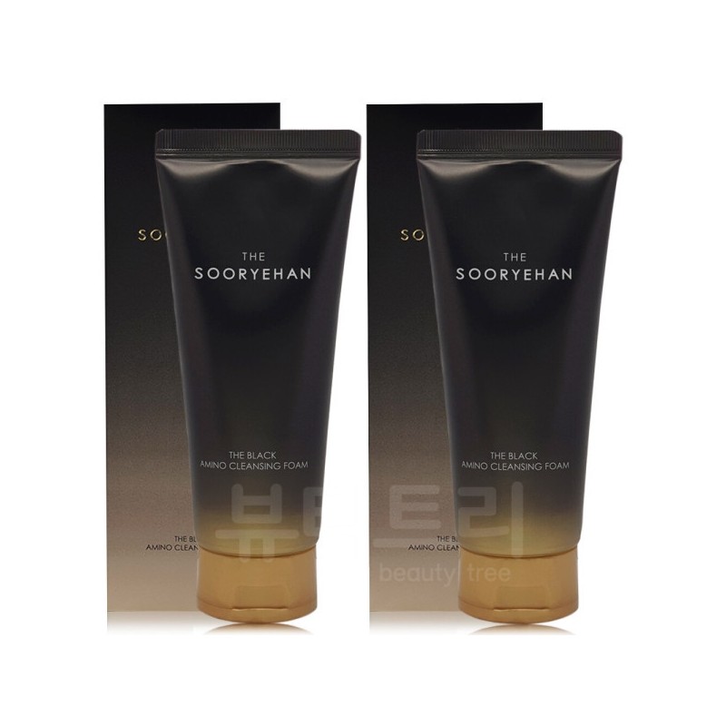 Sooryehan The Black Amino Cleansing Foam 150ml + 150ml /