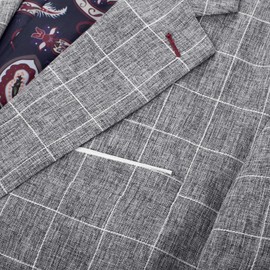 Men's Sport Coats & Blazers Mens Lightweight Sport Coat Casual Two Button Blazer for Wedding