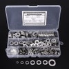 720Pcs Flat Washer Kit 304 Stainless Steel Silver Spring Gasket