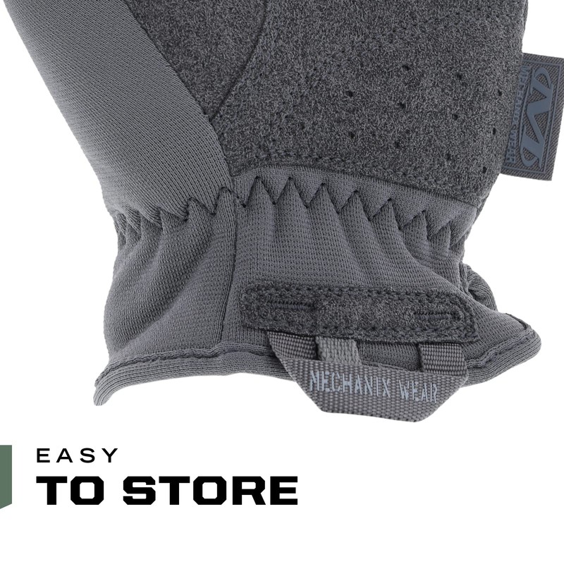Mechanix Wear - FastFit Wolf Grey Touch Screen Gloves (Small,