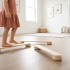 Barras De Equilibrio Montessori Niños Bebe 3 Vigas 60 Cm