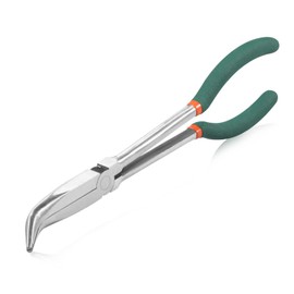 SPEEDWOX Ultra Long Bending Radio Pliers, 45°, Long Tip Pliers, Mechanic Pliers, Long Reach Pliers, Long Nose Pliers, Hose Pliers, 11.0 inches (280 mm), Hose Attachment, Precision Work, Automobiles,