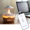 Water Drip Aromatherapy Diffuser 7 Color Light Mushroom Rain Humidifier