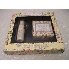 CRABTREE & EVELYN *SUMMER HILL* BODY MIST 0.33 FL.OZ &TRIPLE MILLED SOAP 3.5 OZ