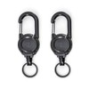 2 Pcs Retractable Keychain, Retractable Keyring, Key Chain - Heavy