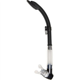 Bare Semi Dry Flex Snorkel (Clear/Black)