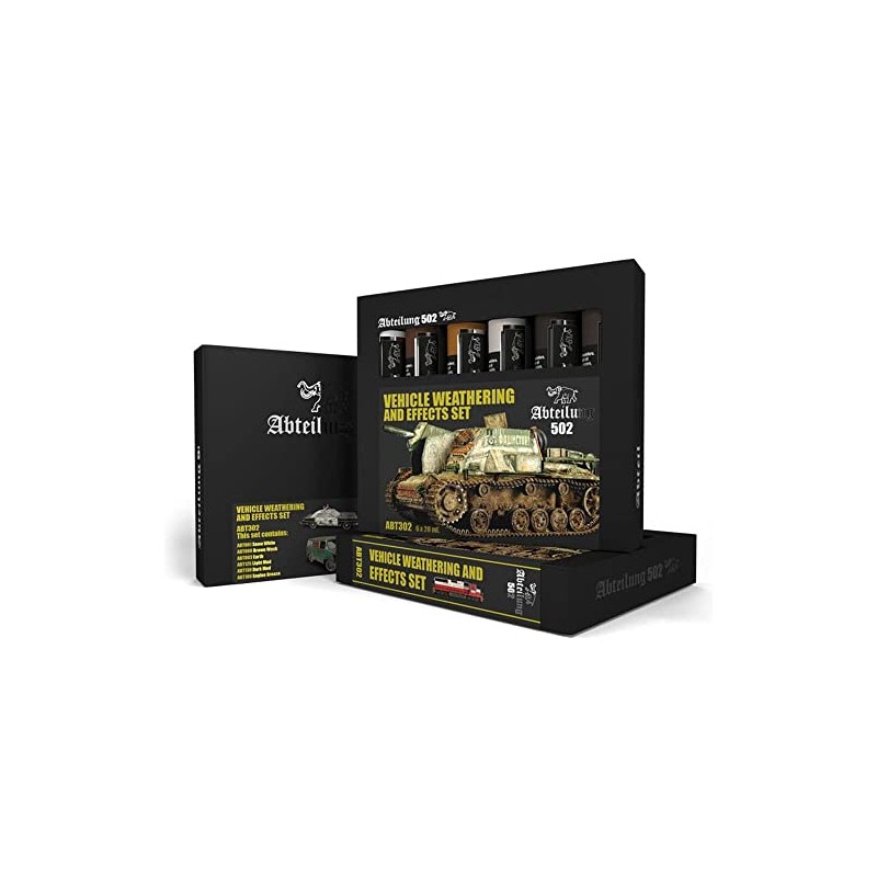 Abteilung 502 Oil Set ABT302 Vehicle Weathering and Effects Set