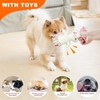 4 Pack Dog Squeaky Toys,Dog Plush Toys,Dog Chew Toys for