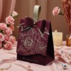 30 PCS Elegant Candy Gift Box Rose Pattern Bow Portable