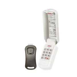 OKP-BX & O1T-BX Keypad & Remote for Overhead Door Garage Door Opener - Auto-Seek 315/390MHZ, 3-Year Warranty, Compatible with Legacy Python 1995-Present