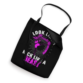 Beauty Kickboxing Beast Kickboxer Girl Fighter Martial Arts Tote Bag