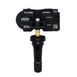 MORESENSOR Compact PRO Series 433MHz TPMS Tire Pressure Sensor | Preprogrammed for Select 15+ Japanese Brand Models 40770-4CB1B | Rubber Valve Stem | KX-S104-SN