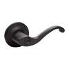 Design House 779231 Scroll Entry Door Lever Matte Black