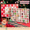 LNV Christmas Advent Calendar, 60PCS Calendar Countdown Blind Box, 24