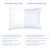 Kotton Culture Set Of 2 Pillowcases Egyptian Cotton, 600 Thread