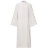 BLESSUME Priest Clergy Alb Pleats Front Wrap Alb Vestments