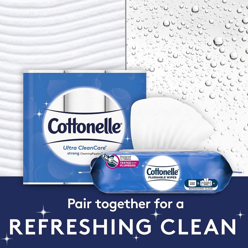 Cottonelle Flushable Wipes (504 Count)
