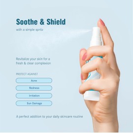 Think Smarter Products CPR Hydrating Facial Mist with Hypochlorous Acid Soothing Skin Care Solution for Hydration and Acne Breakouts, Hypoallergenic, Suitable for All Skin Types, 8 fl oz (236mL)