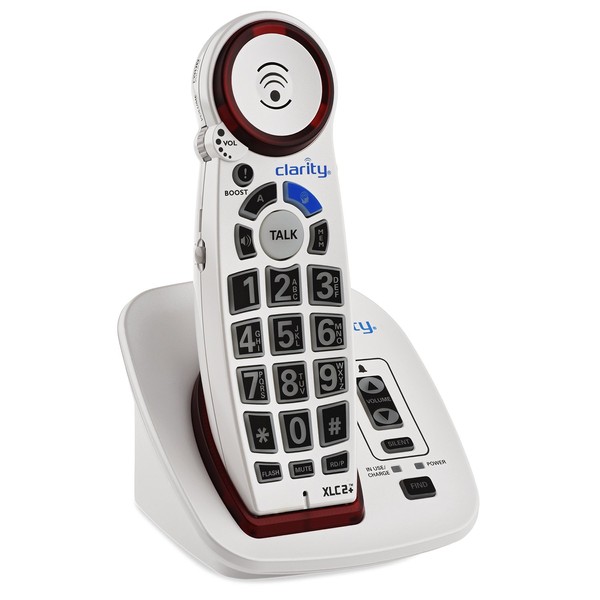 Clarity XLC2+ DECT 6.0 Amplified Big-Button Speakerphone with Talking Caller ID