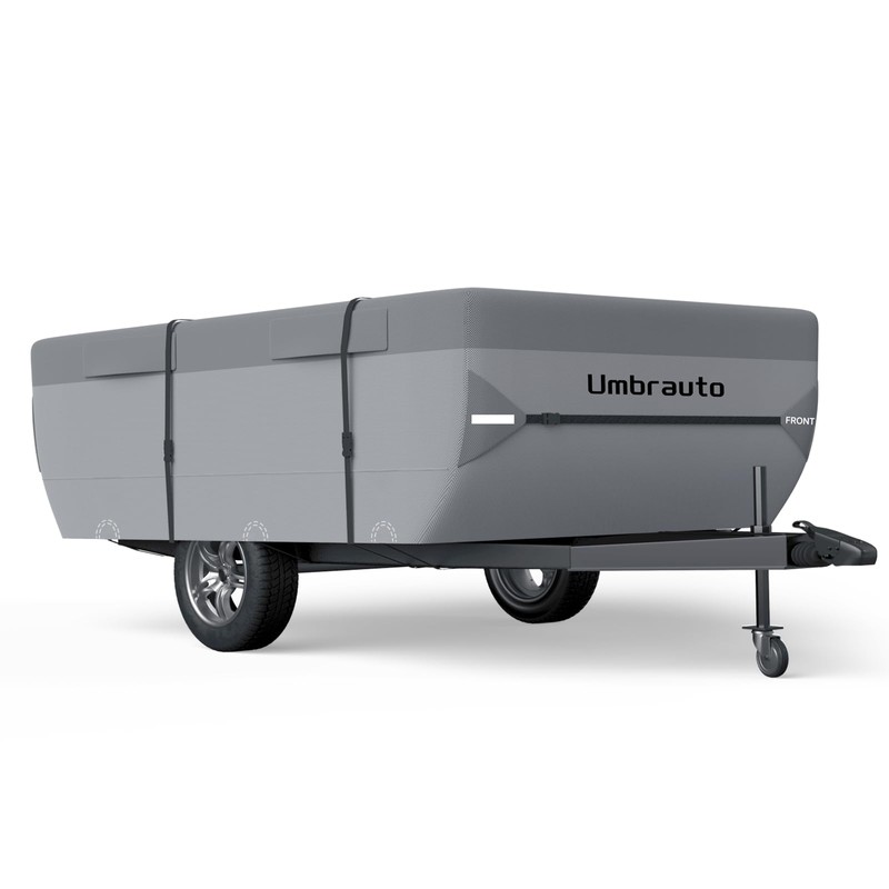 Umbrauto Pop Up Folding Camper Cover Upgraded 7 Layers Top