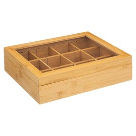 5five - Tea Caddy 12 Compartments Bamboo