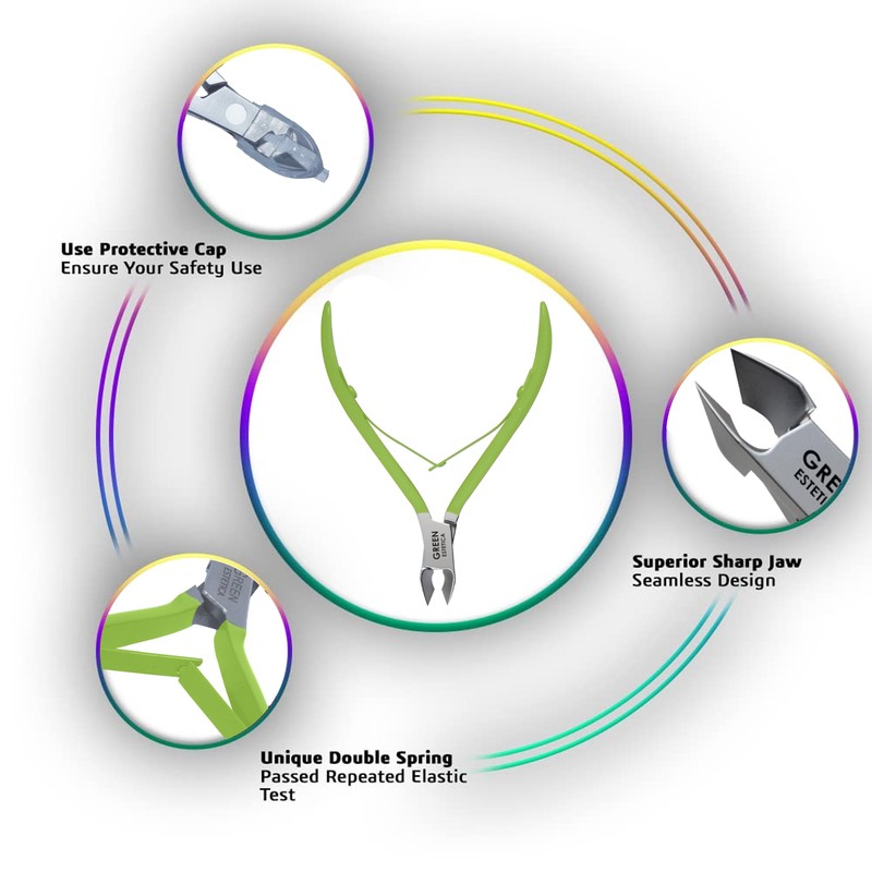 Professional Cuticle Trimmer Nail Cuticle Cutter Stainless Steel Cuticle Nippers
