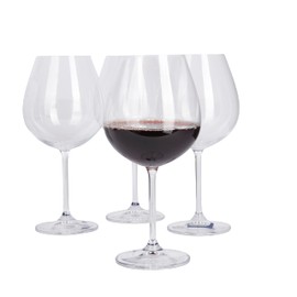 Mikasa Julie Red Wine Glass, 25-Ounce, Set of 4