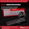 Olsa Tools Metric Socket Set (14pc) | 1/4-Inch Drive |