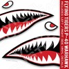 Flying Tigers Decals Shark Teeth Stickers P-40 Warhawk (3" inches