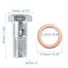 A ABSOPRO 6 pieces M12 x 1.5 32 mm length