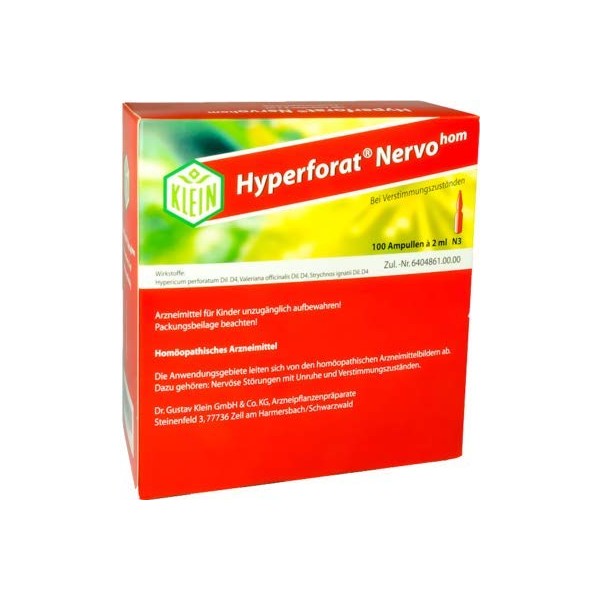 Hyperforat Nervohom Injektionslã ¶ Solution 200 ml