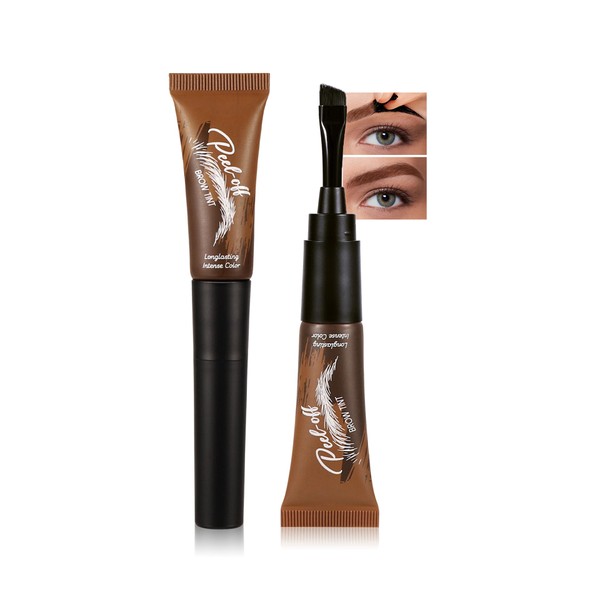 Easilydays Longlasting Eyebrow Gel Peel Off, Brow Tattoo with 150°Small