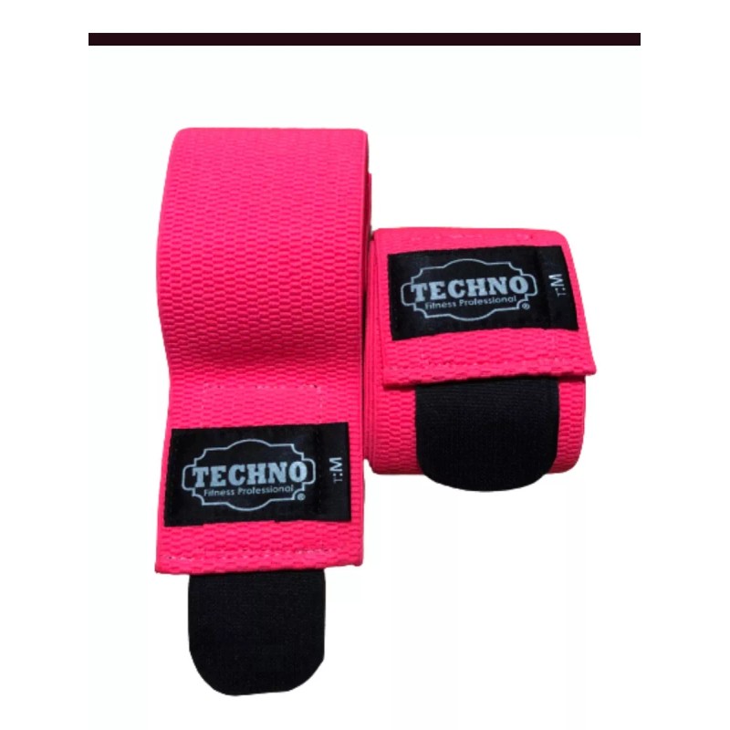 Techno Vendas Rodilla Gym Crossfit + Straps Lifting Correas
