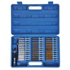 38pc 1/4" Hex Shank Long Industrial Wire Brush Set