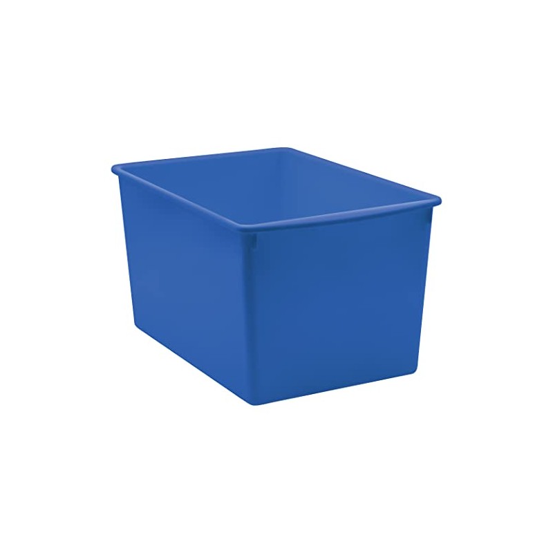 Teacher Created Resources® Blue Plastic Multi-Purpose Bin
