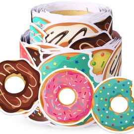 Trandraft 32.8ft Donut Bulletin Board Border Classroom Border Decor Wall Donut Party Decorations for School Wedding Anniversary Party Supply