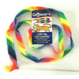 CatDancer Cat Dancer Rainbow Cat Charmer Ribbon Cat & Kitten Toy