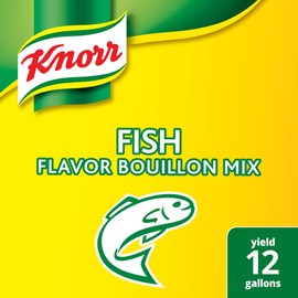 Knorr Professional Fish Bouillon Base Mix Gluten Free, No added MSG, 0g Trans Fat, 1.99 lbs, Pack of 6