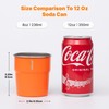 VINUR Kids Stainless Steel Cups-8 oz Stackable Metal Drinking Tumbler