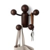 Umbra Woody Hooks, Decorative Wall Coat Rack with 4 Hooks