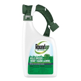 Roundup for Lawns₆ Ready-to-Spray, for Use on Southern Grasses, Kills Dandelion, Clover, and More, 32 fl. oz.