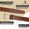 Linden Leather Belt Mens Belt Men Genuine Cow Leather Belt