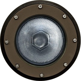 Dabmar Lighting DW4751-BZ Med Well Light without Grill and Sleeve For PAR3, Bronze Finish